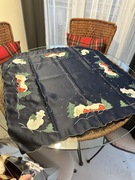 Obrus serweta bieżnik z zimowym motywem bałwanów