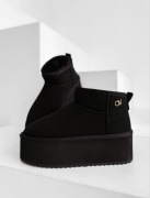 BUTY DAMSKIE ŚNIEGOWCE OLAVOGA SHOES MISTY BLACK 39