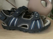 Sandały Buty Dziecięce Granatowe GEOX Strada r. 35 23,3 cm