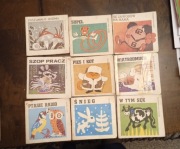 Zestaw 9 książeczek dla dzieci