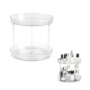 Organizer Taca Obrotowa Dwupoziomowa Półka Do Kuchni Łazienki