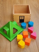 IKEA klocki domek skrzyneczka zabawka