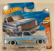 HOT WHEELS '83 CHEVY SILVERADO 157/250 n521 HOT TRUCKS  9/10
