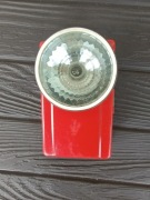 Latarka płaska plastikowa CZM DOM-GOS PRL BDB