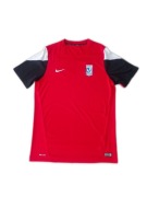 Czerwona koszulka Nike Lech Poznań.