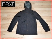 kurtka parka NEXT Superior Quality Outerwear skorupa POWYSTAWOWA cienka