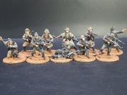 Bolt Action German Granadiers Granadierzy Pomalowani