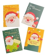 Notes świąteczny, notesik, Boże Narodzenie, Mikołajki, wzory 