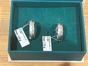 Obrączki – komplet, złoto białe i żółte, próba 585