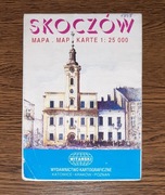 Skoczów - mapa 1:25000 z roku 1995