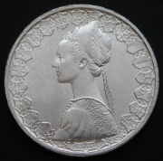 Włochy 500 lirów 1967 - okręty Kolumba - srebro