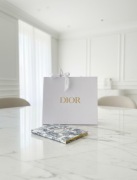 DIOR notes biały Toile de Jouy złote logo - nowy notatnik pamiętnik