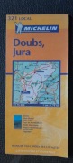 Mapa Doubs, Jura (MICHELIN) FR