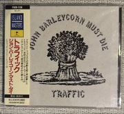 TRAFFIC - John Barleycorn Must Die (Japan CD)obi