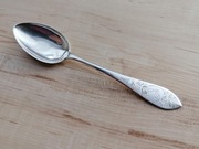 ŁYŻECZKA DO KAWY FILIŻANKI MONOGRAM SREBRO PRÓBA 813 FINLANDIA 1952r