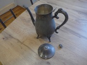 Posrebrzany dzbanek zaparzacz lata 60-te