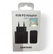 Ładowarka sieciowa Samsung 45W PD Adapter SUPER FAST Czarna 