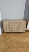 Komoda rtv | styl skandynawski | dąb sonoma | elegancka, stan idealny