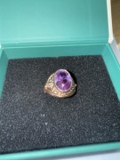 Złoty Pierścionek ZSRR 583 z Gwiazdą | 6,9g | Moskwa 1975 | Rozmiar 23