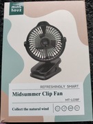 Wentylator stołowy na klips