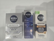 NIVEA Zestaw Men  balsam ,żel , krem
