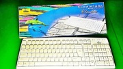 KLAWIATURA PS2 AZT AK 21-S i MYSZ PS2 A4 TECH NEO do starszych komputerów