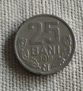 Moneta Mołdawia 25 Bani 2016 r.