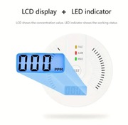 Czujnik detektor czadu tlenku węgla 