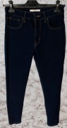 Spodnie rurki skinny elastyczne seksowne Levis 28