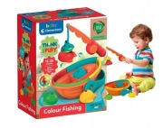 Łowienie Rybek Magnetyczna Wędka Clementoni do Zabawy w wodzie 12m+