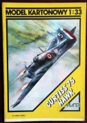 Model kartonowy - Curtiss 75 Hawk