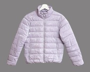 Kurtka zimowa liliowa puchowa pikowana Reserved 158cm