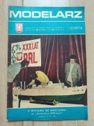 Miesięcznik MODELARZ nr.12 1974