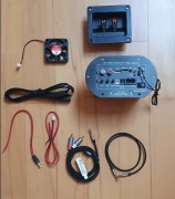 Płytka wzmacniacza subwoofera samochodowego Hi-Fi  + dodatki