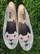 Szare baleriny whiskers, nr 39 polecem 38