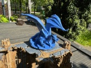 Niebieski smok | DnD | druk 3d