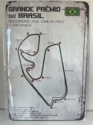 Tabliczka z torem F1 Formuła 1 Gran Prix Brazylia