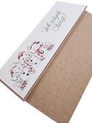 Koperta folder etui teczka na zdjęcia 15 x 21 cm personalizacja świąteczna