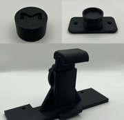 Zestaw Moza R3 R5 R9 R12 Uchwyt na telefon, kierownicę + zatyczka.