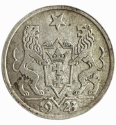 Wolne Miasto Gdańsk - 1 Gulden KOGA - 1923 - jakość UNC-