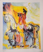 Salvador Dali  The Christian Knight   SYGNATURA