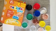 Farby do malowania palcami Carioca 8 szt. x 50 ml