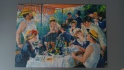 Ułożone puzzle 'Śniadanie wioślarzy' Renoir