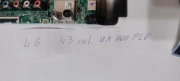 LG 43UK6400 płyta główna zasilacz Wi-Fi ir port głośniki taśmy 