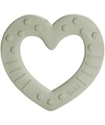 BIBS BABY BITIE GRYZAK Heart Sage BEZ BPA +3m