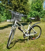 Rower miejski z koszykiem KROSS Modo