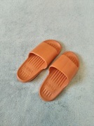 Klapki plażowe basenowe pomarańczowe 38 - 39 EVA