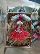 Aniołek zawieszka box świąteczny