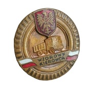 przypinka Odznaka Honorowa „Wzorowy Kierowca” - brązowa
