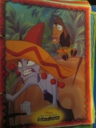 Karteczka do segregatora Duża A5 Nowe szaty króla Unikat.